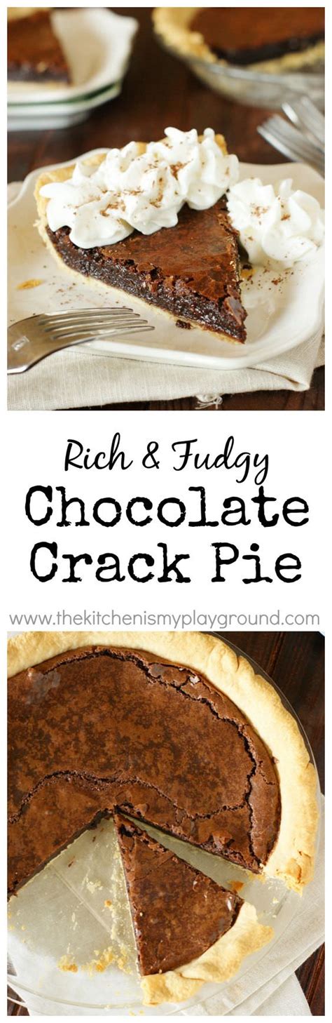 Chocolate Crack Pie ⋆ Food Curation