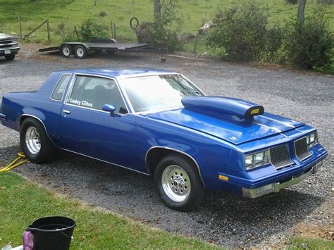 Codey Clites This Is My 1983 Olds Cutlass Drag Car I Run The 1 4 Mile With It Ive Only Been