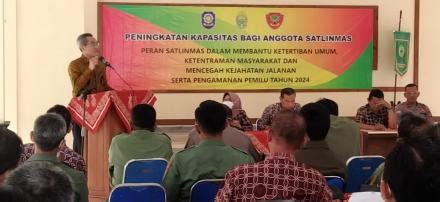 Peningkatan Kapasitas Bagi Anggota Satlinmas Se Kabupaten Bantul