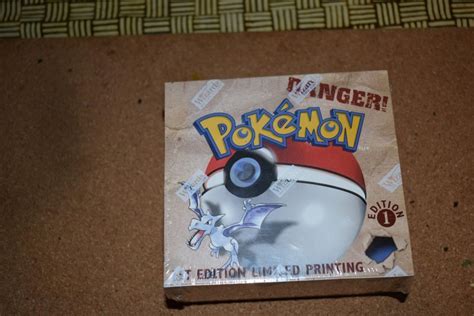 Pokemon First Edition Booster Box For Sale Classifieds