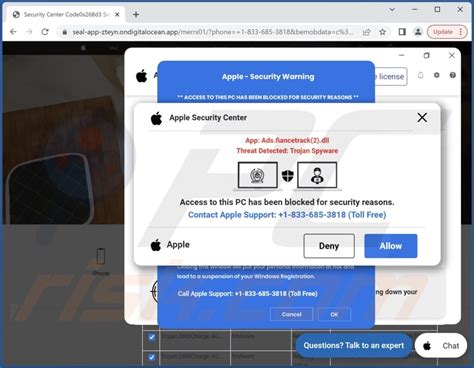 Apple Security Center Pop Up Scam Mac Removal Steps And Macos