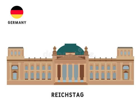 Colorido Mapa Político De Alemania Con Capas Claramente Separadas