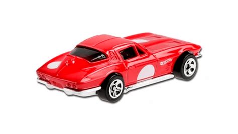 Машинка Базова Hot Wheels Corvette Sting Ray Race Day GRX Red купити в інтернет