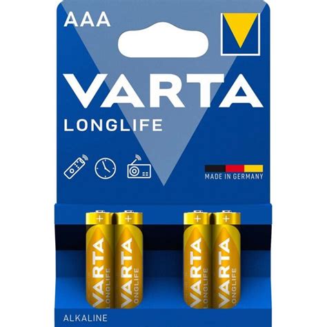 Varta Longlife Aaa Elementas