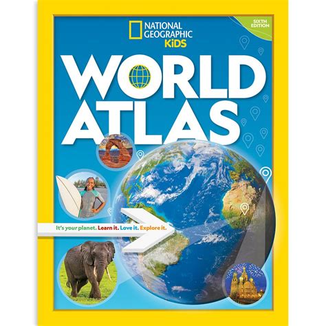 National Geographic Kids World Atlas Book, Sixth Edition | shopDisney