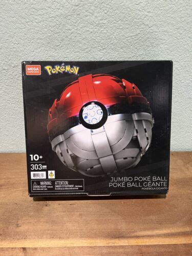 MEGA Construx Pokémon Jumbo Poké Ball Construction Set 4686103284