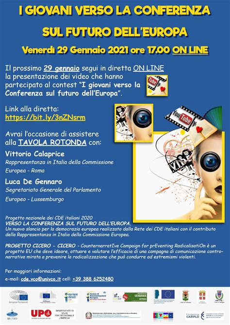 Progetto Di Rete I Giovani Verso La Conferenza Sul Futuro