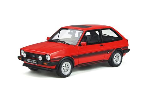 1981 Ford Fiesta Mk 1 Xr2 Sunburst Red Ottomobile Ot848 1 18 Scale Resin Model Toy Car