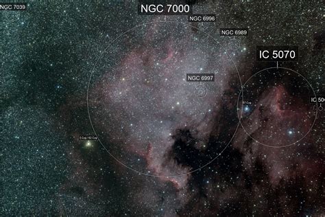 NGC 7000 North American Nebula IC 5070 Pelican Nebula Ed AstroBin