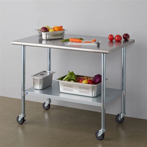 Rockpoint Stainless Steel Table For Prep Work X Inches With