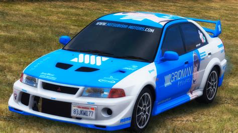 Itasha Mitsubishi Lancer Evo Vi T M E Ssss Gridman Paintjob Gta