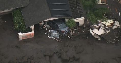 California crews search for survivors of mudslides - CBS News