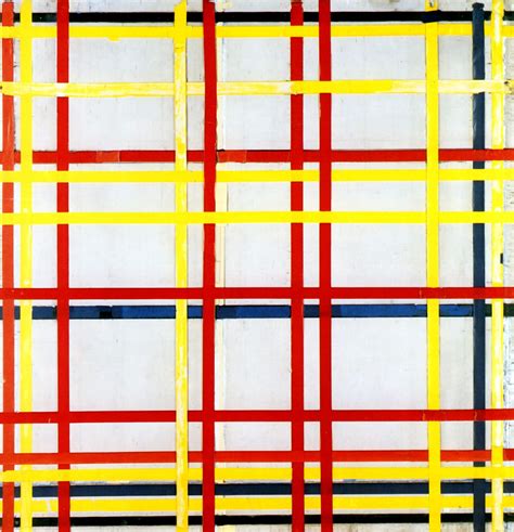 New York City Ii Piet Mondrian