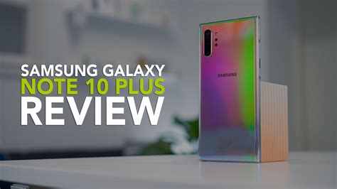 Samsung Galaxy Note 10 Plus Review Grote Topsmartphone Is Niet Voor Iedereen Youtube