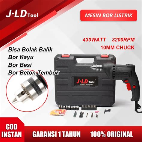 Jual Jld Bor Tangan Listrik Mm Bor Listrik Set Lengkap W Mesin