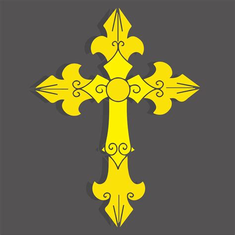 Large Cross Stencil - 10 Free PDF Printables | Printablee