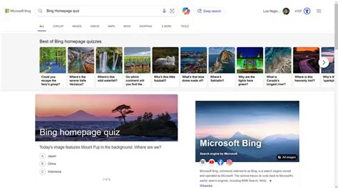 Bing Homepage Quiz Answer The Trivia To Win Prizes Tech Pilipinas