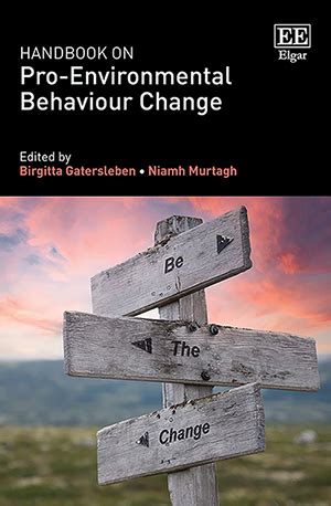 Handbook On Pro Environmental Behaviour Change