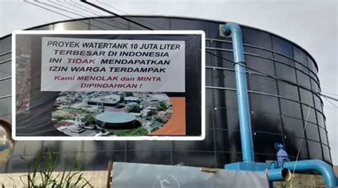 Juta Liter Air Pt Tirta Asasta Mengancam Keselamatan Warga Beritamadani