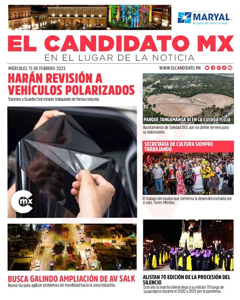 El Candidato Mx On Twitter Slp ⚠️ Las Principales Notas Que