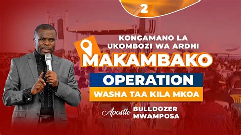 Live Kongamano Kubwa La Ukombozi Wa Ardhi Operation