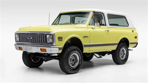 1972 Chevrolet Blazer K5 Vin Cke182f167676 Classic Com