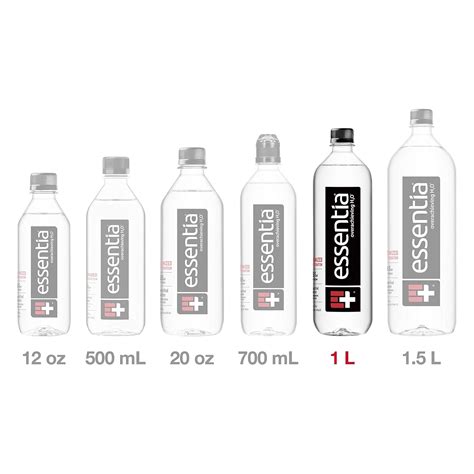 Buy Essentia Bottled Water Liter Pack Ionized Alkaline Water