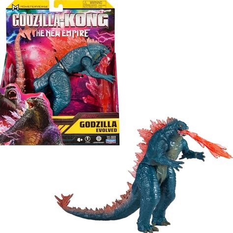 PLAYMATES TOYS Godzilla X Kong Figura Articulada 15 Cm Godzilla