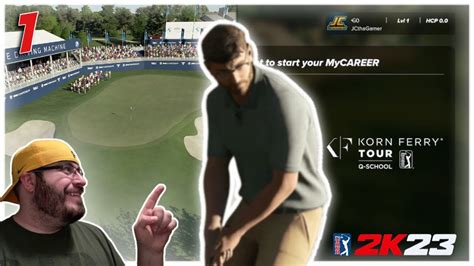 Starting MyCareer On PGA Tour 2K23 Episode 1 YouTube