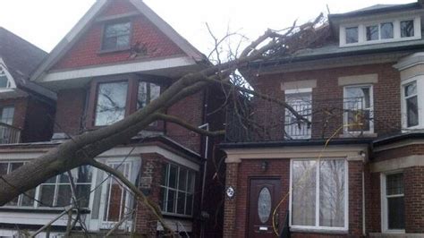 Strong Winds Leave Thousands Without Power In Ontario Cbc News