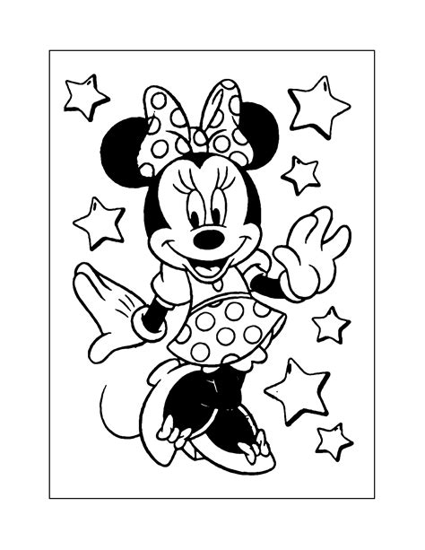 Pictures Of Minnie Mouse Coloring Pages - Infoupdate.org