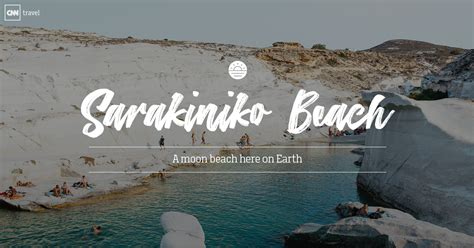 Sarakiniko Beach | CNN Travel