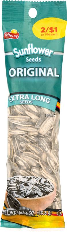 Frito Lay Sunflower Seeds Original Extra Long Seeds Frito Lay