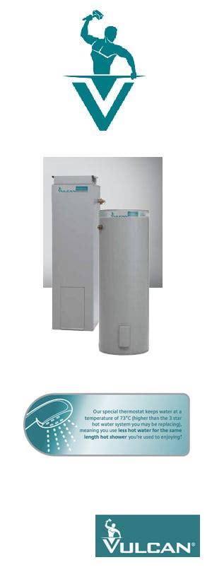 Vulcan Hot Water Systems Electric And Gas Australian Hot Water