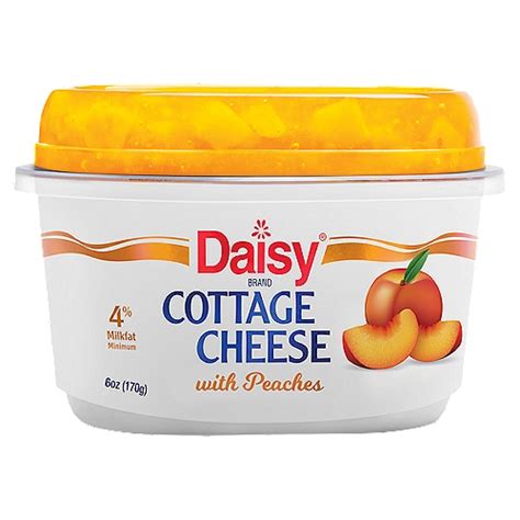 Daisy Cottage Cheese with Peaches, 6 oz - ShopRite