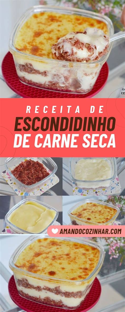 Escondidinho De Macaxeira Com Carne Seca Receitas Receita De Escondidinho Escondidinho