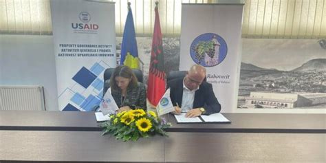 Nënshkruhet Memorandum Bashkëpunimi Në Mes Të Usaid Kosovo Dhe Komunës