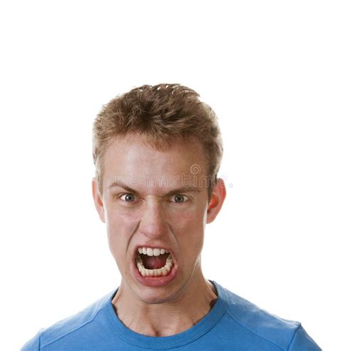 Angry Young Man Stock Image Image 34977771