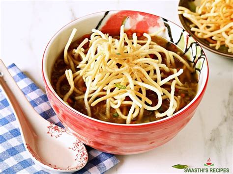 Manchow Soup Recipe Swasthis Recipes