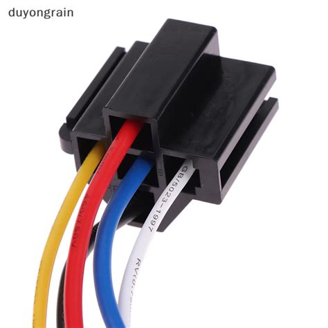 Duyongrain 1Pc 5 Pin Automotive Cable Relay Socket Harness Connector