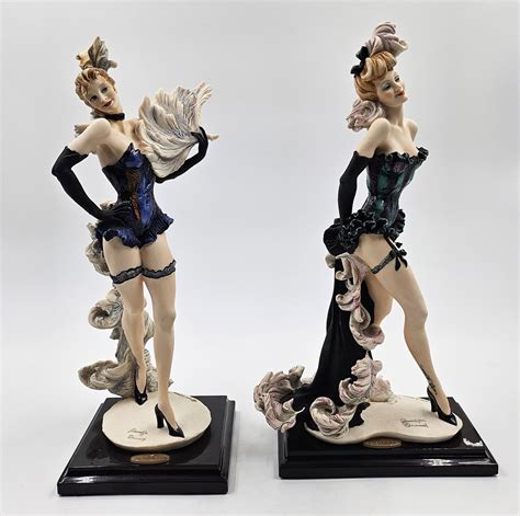 Giuseppe Armani Showgirl Figures Vicky And Kitty Auction