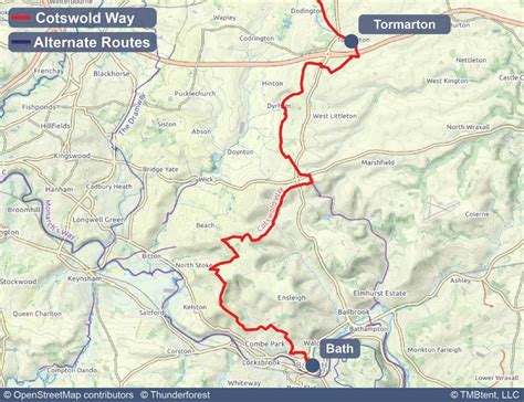 Cotswold Way | Maps & Routes - TMBtent