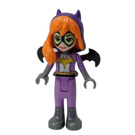 1 LEGO MINIFIGURE Batgirl Flat Silver Boots 41237 DC Super Hero Girls