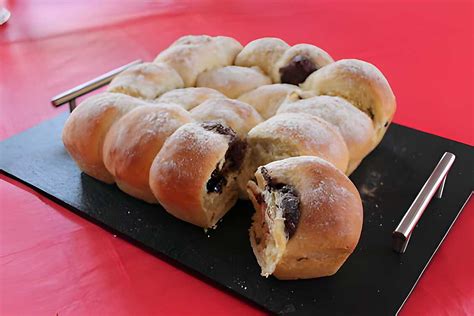 Recette De Brioche Butchy Fourr E Au Chocolat Au Thermomix