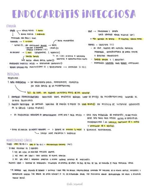 ENDOCARDITIS INFECCIOSA Ale Resumed UDocz