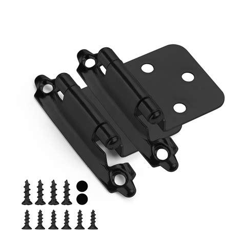 Buy Homdiy24 Pairs 48 Units Black Cabinet Hinge Self Closing Kitchen