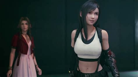 Final Fantasy Vii Remake Tifa Saves Aerith From The Sewers Youtube