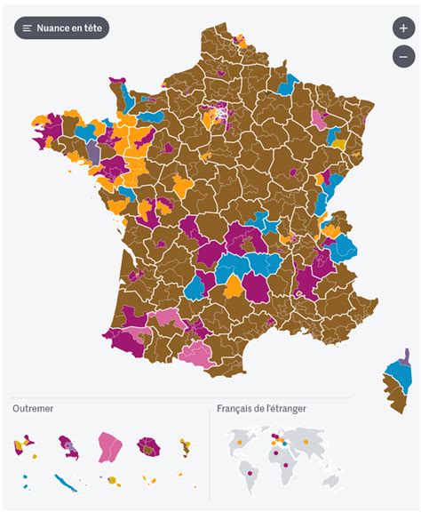 Législatives 2024 Résultats Finaux Du 1er Tour Et Carte De France Des