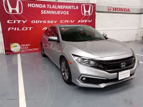 Honda Civic Turbo Plus Aut Usado 2020 Color Plateado Precio 394 900