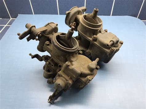 Vw Type German Dual Solex Pdsit Carburetors Squareback